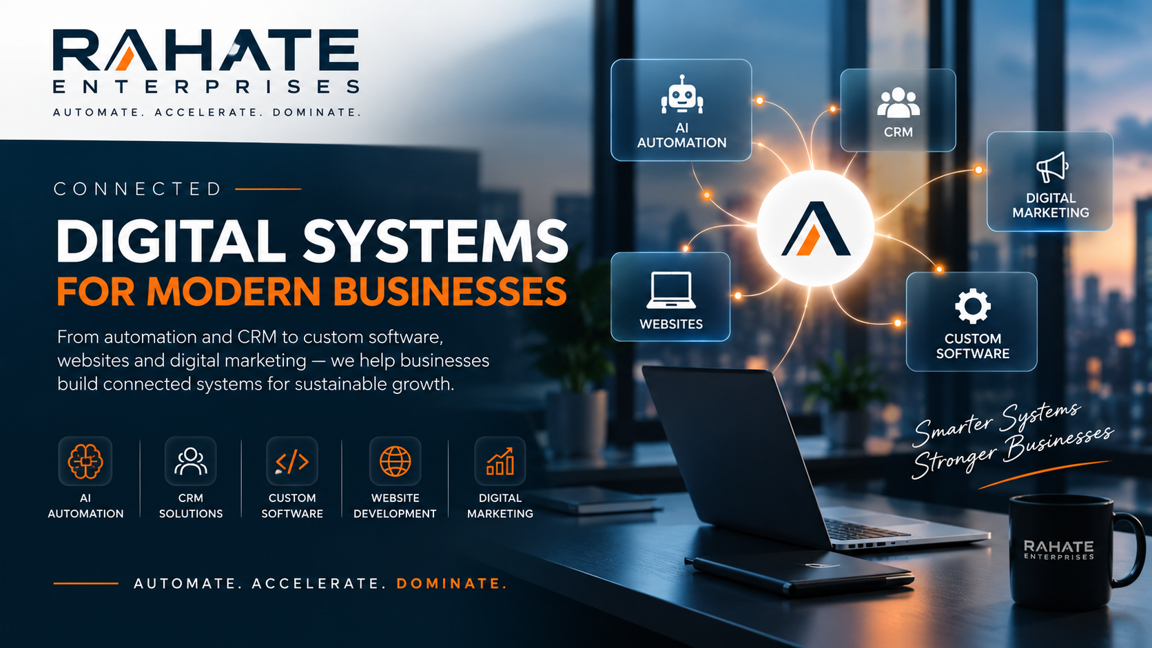 How RAHATE Enterprises Builds Connected Digital Systems for Modern Businesses